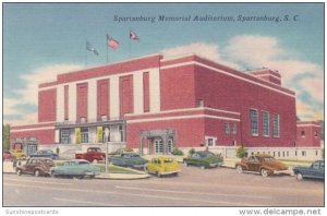 South Carolina Spartanburg Memorial Auditorium