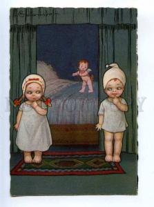 199088 KIDS near Bed CUPID ART DECO by COLOMBO Vintage GAM PC