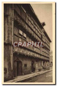 Old Postcard Bourg en Bresse Ain Gorrevod House of wooden house XV s Palace S...