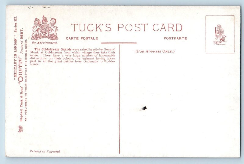 England Postcard Changing SentriesBuckingham Palace c1910 Oilette Tuck Art