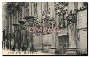 Postcard Old Stone Hotel Toulouse