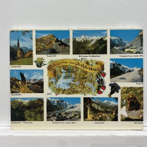 Best Wishes from Großglockner Austria Postcard Booklet - 10 Photos