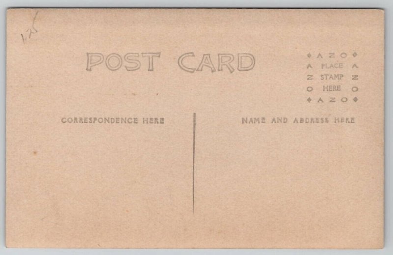 RPPC Dapper Man Derby Hat Studio Photo Postcard B38