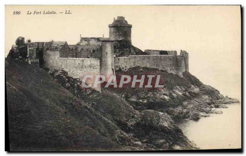 Old Postcard Chateau Fort Lalatte