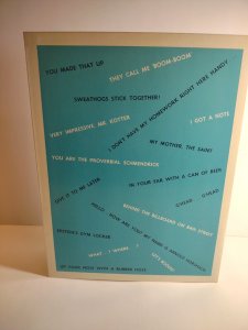 Welcome Back Kotter Vintage Retro Mead Folder Arnold Horshack 1976 Cast Inside