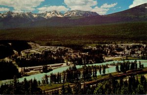 Canada British Columbia Golden Panoramic View