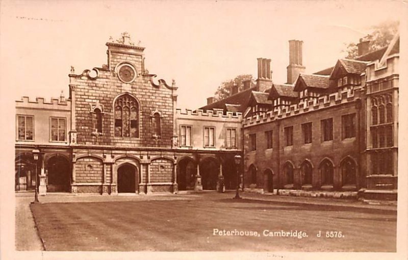 Peterhouse Cambridge United Kingdom, Great Britain, England Unused 