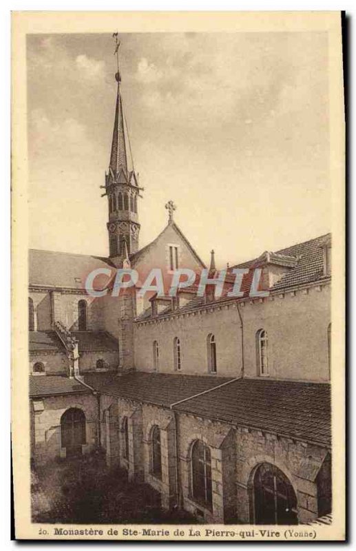 Old Postcard Monastery of St. Mary of La Pierre qui Vire