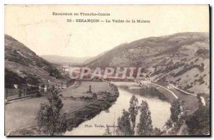 Old Postcard Tour in Franche Comte Besancon la Vallee Malate