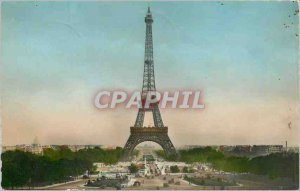 Old Postcard PARIS-EIFFEL TOWER