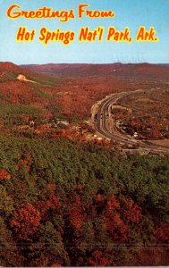 Arkansas Greetings From Hot Springs National Park 1962