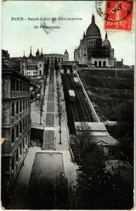 CPA PARIS 18e Montmartre. Sacré-Coeur Funiculaire (983444)