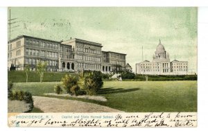 RI - Providence. Rhode Island Normal School & State Capitol (Tuck #5627)