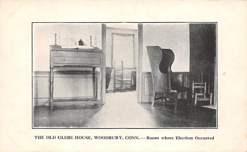 The Old Glebe House Room Where Election Occurred Woodbury CT 