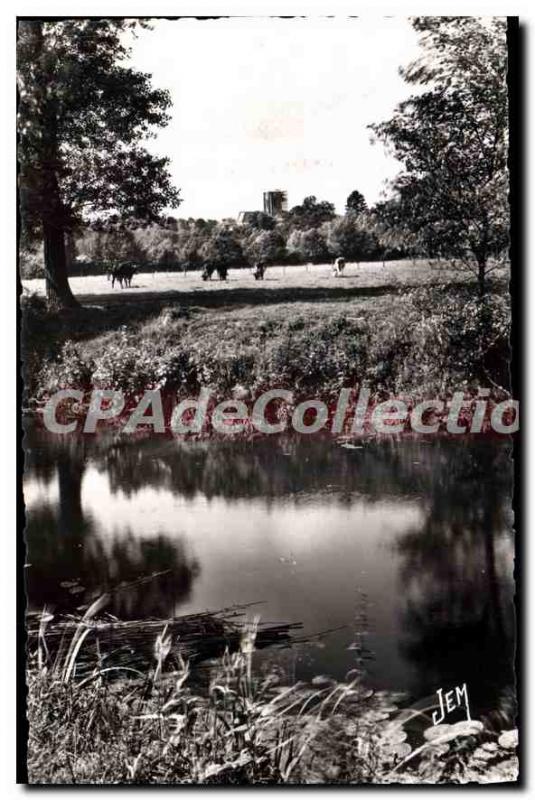 Postcard Old Avesnes Sur Helpe Paturages