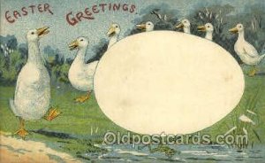 Easter Greeting Hold To Light writing on back minor writing on back side, lig...