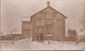 Canada Our Canadian Home Unknown Vintage RPPC C057