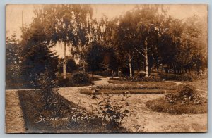 RPPC  New Ulm  Minnesota  German Park  Real Photo Postcard  1907