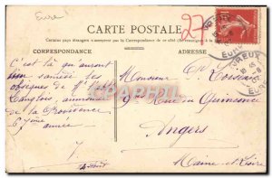 Old Postcard Evreux Interior From I & # 39Eglise Saint Bullfighting