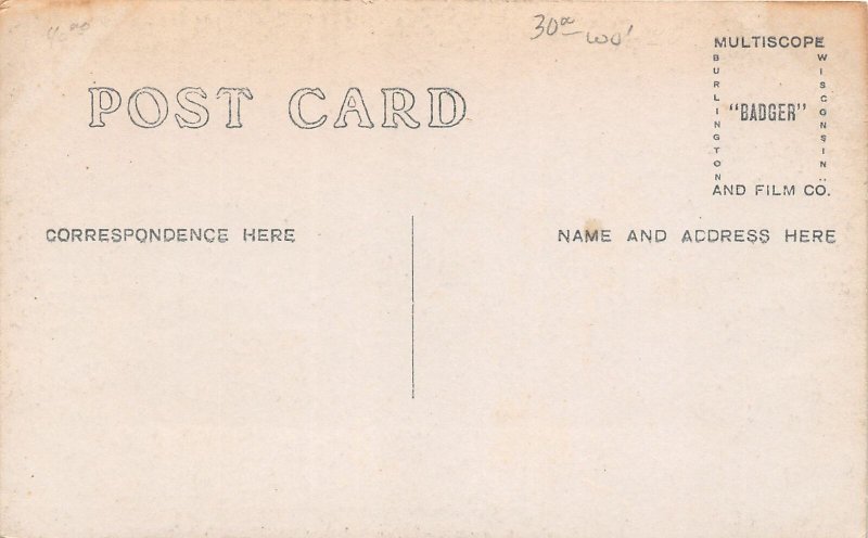 H24/ Cedar Bank Michigan RPPC Postcard c1910 Wayside Inn 54