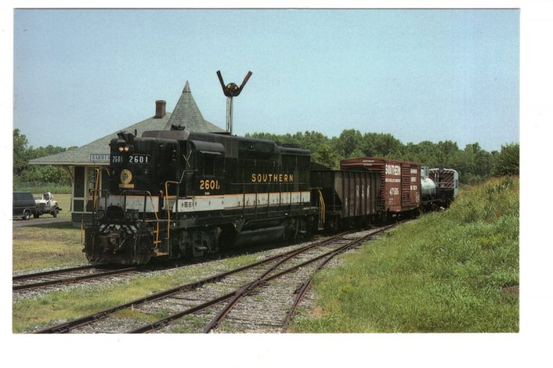 Southern Railway Train Spencer Shops State Historic Site, North Carolina