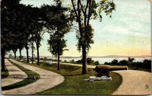 Vtg Burlington Vermont VT Battery Park 1907 Raphael Tuck Postcard