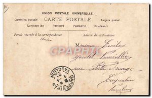 Fancy Butterfly Postcard Old Woman