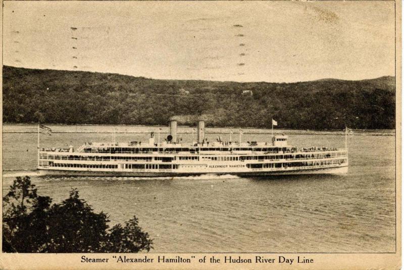 Hudson River Day Line - Steamer Alexander Hamilton