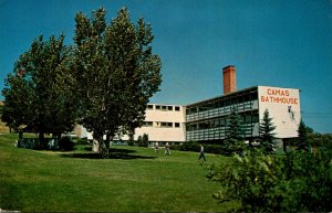 Montana Hot Springs The Camas Bathhouse 1970