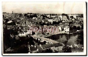 Modern Postcard Poitiers Vue Generale City