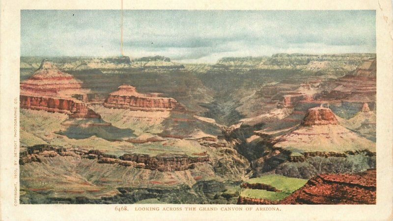 Postcard Arizona C-1905 Grand Canyon Aerial View undivided 23-3349