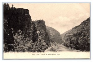 Echo Cliffs Grand River Canyon Colorado Springs CO UNP UDB Postcard M17