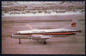 Ontario CONVAIR CV-580 Great Lakes Airline Ltd. January 28, 1979 Airplane Chrome