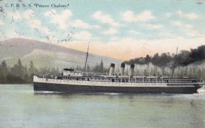 1912, PPC: C. P. S. S. Princess Charlotte, Used (PC1527)