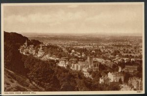 Worcestershire Postcard - Malvern From Beacon Hill    RS9118