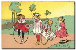 Old Postcard Fantasy Children