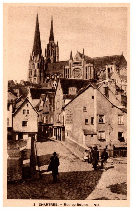 France Chartres  Rue du Bourg