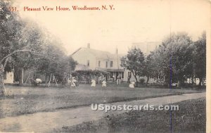 Pleasant View Farm House - Woodbourne, New York NY Postcard