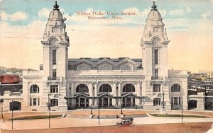 Million Dollar Union Station in Worcester, Massachusetts