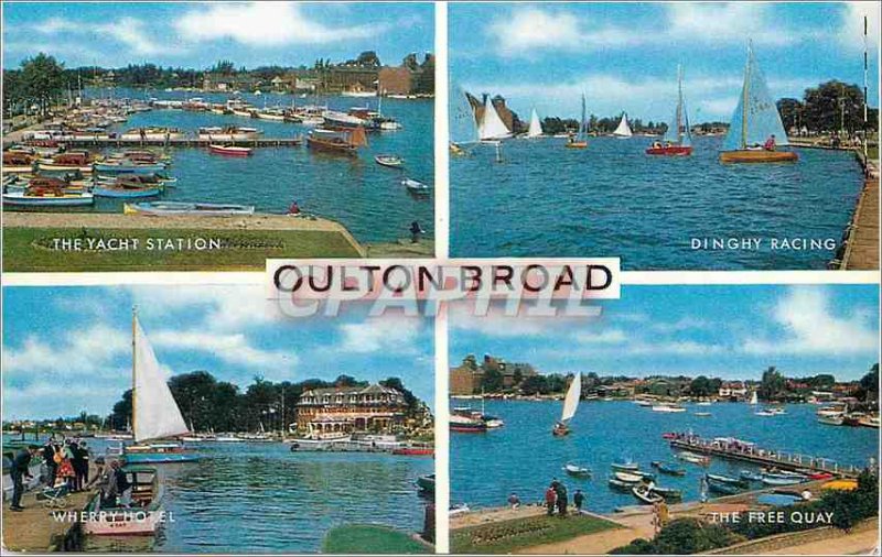 Postcard Modern Oulton Broad