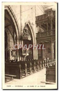 Old Postcard Thann Cathedrale The Chair and Tribune