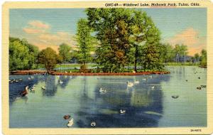 Wildfowl Lake, Mohawk Park - Tulsa OK, Oklahoma - Linen