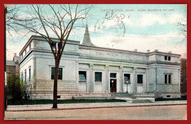 Massachusetts, Cambridge - Fogg Museum Of Art - [MA-1127]