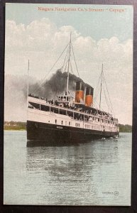Mint Canada Color Picture Postcard Niagara Navigation Co Steamer Cayuga