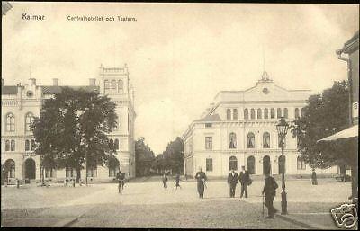 sweden, KALMAR, Centralhotellet och Tratern Theatre 10s