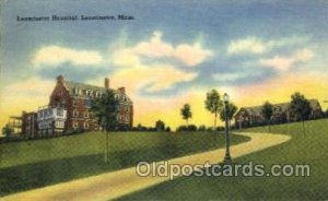 Leominster Hospital, Leominster, MA, Mass, USA Medical Hospital 1944 postal u...