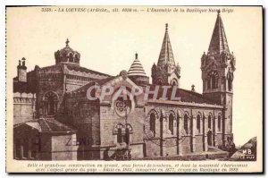 Old Postcard Louvesc Ardeche Ensemble Basilica Saint Regis