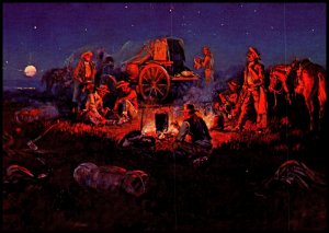 Laugh Kills Lonesome,Charles Marion Russell Western Painting