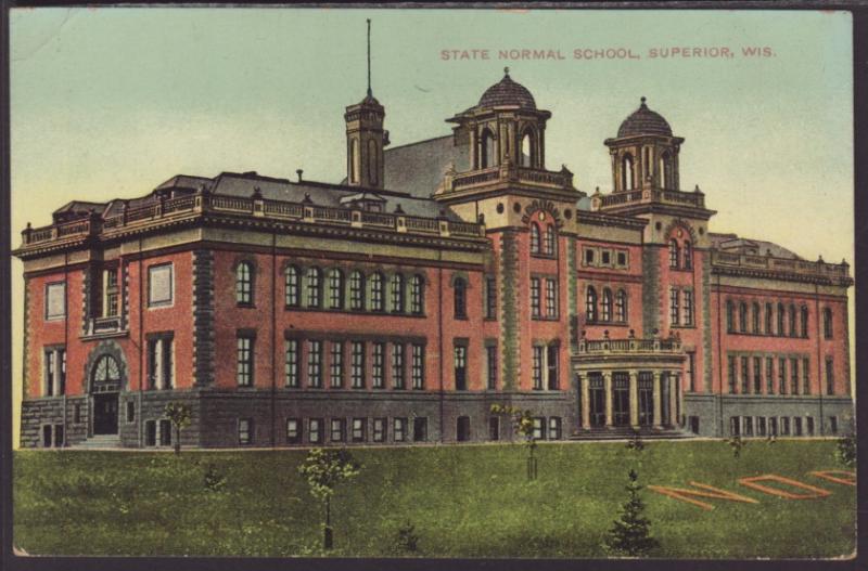 State Normal School,Superior,WI Postcard