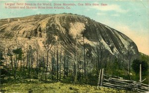 Atlanta Georgia Stone Mountain Base Summit 16 Postcard 21-11497
